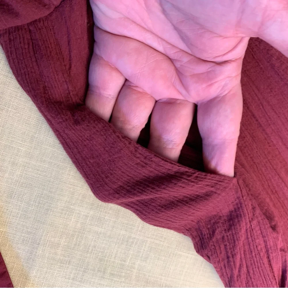 Chelsea & Violet Red Ribbed Ruffled Sundress - Picture 4 of 10